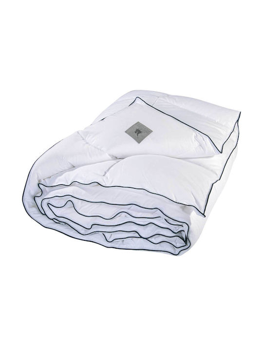 Greenwich Polo Club Bettdecke Großes Doppelbett mit Hollowfiber-Füllung 220x240cm 3422 White 550 GSMGsm 10.5 togs Togs