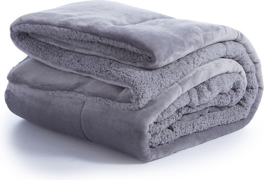 Nef-Nef Homeware Duvet Cover Queen 220x240cm Singular Gray 220 GSMGsm