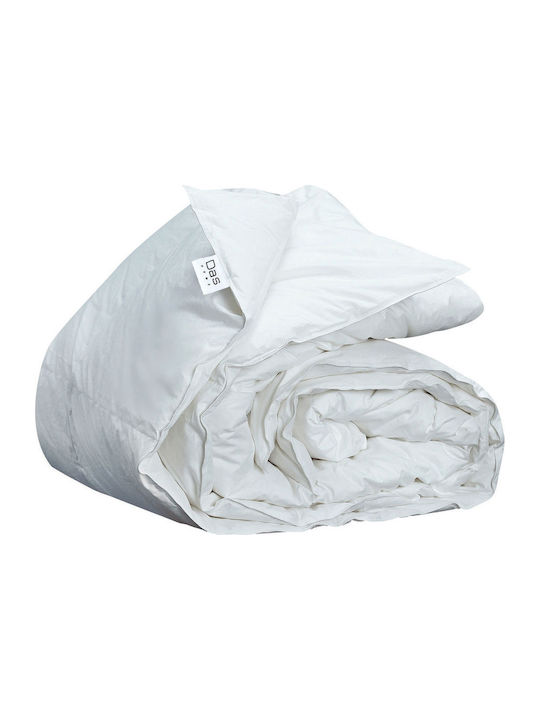 Das Home Duvet Single Down 160x220cm 1065 White 280 GSMGsm 8.5 togs Togs