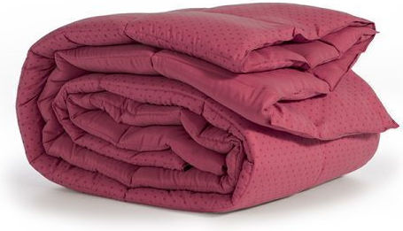 Nef-Nef Homeware Duvet Single with Microfiber Filling 160x220cm Colorfull Sangria 330 GSMGsm