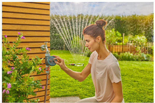 Gardena EasyPlus Προγραμματιστής Ποτίσματος Βρύσης Μπαταρίας 1 Εξόδου