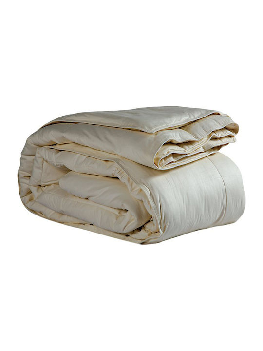 Nef-Nef Homeware Πάπλωμα Υπέρδιπλο Μάλλινο 220x240εκ. Wool Duvets 350 GSM 10.5 togs