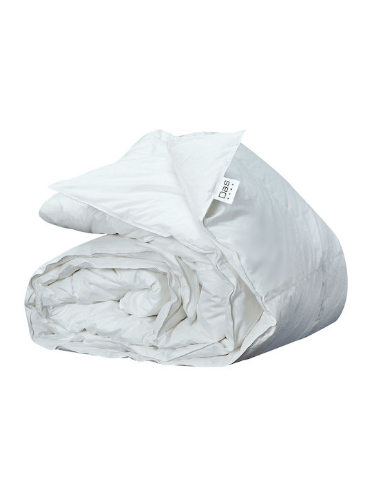 Das Home Bettdecke Großes Doppelbett Daunen 220x240cm Classic 6040 Weiß 9 togs Togs