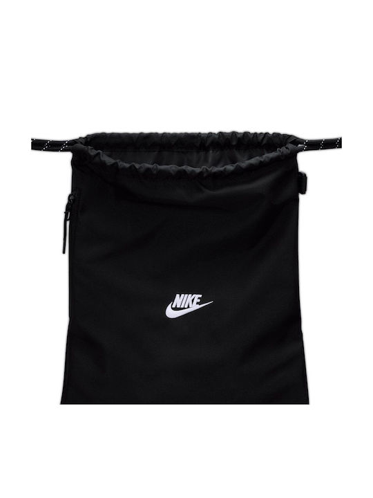 Nike Heritage 2.0 Ανδρική Τσάντα Πλάτης Γυμναστηρίου Μαύρη