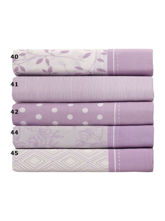 Anna Riska Bettdecke Großes Doppelbett 220x240cm Mix & Match Solid Lilac 41