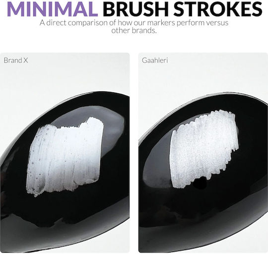 Gaahleri Acrylic Marker Zirconium Black