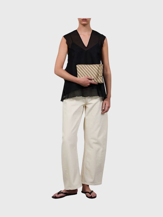 Women's Beige Handbag