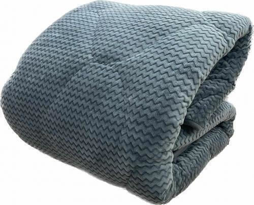 Linea Home Duvet Cover Double 215x230cm Zic Zac Grey