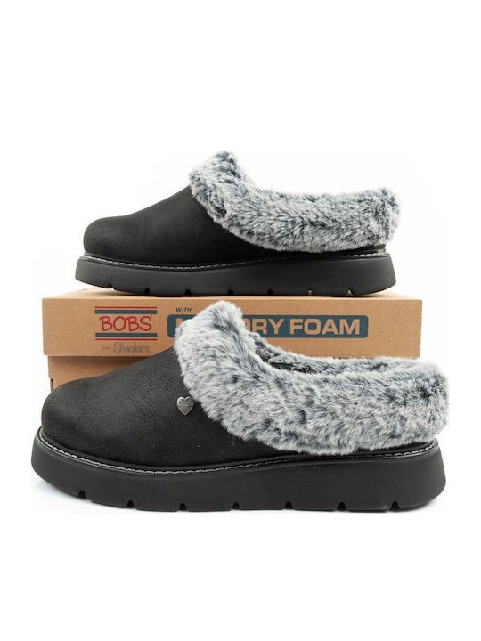Cozy Blend Winter Women's Slippers Black