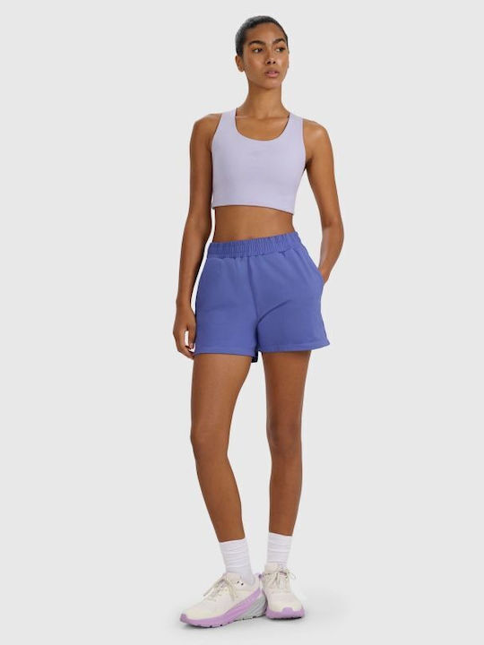 Pantaloni Scurți Sportivi Violet Pentru Femei