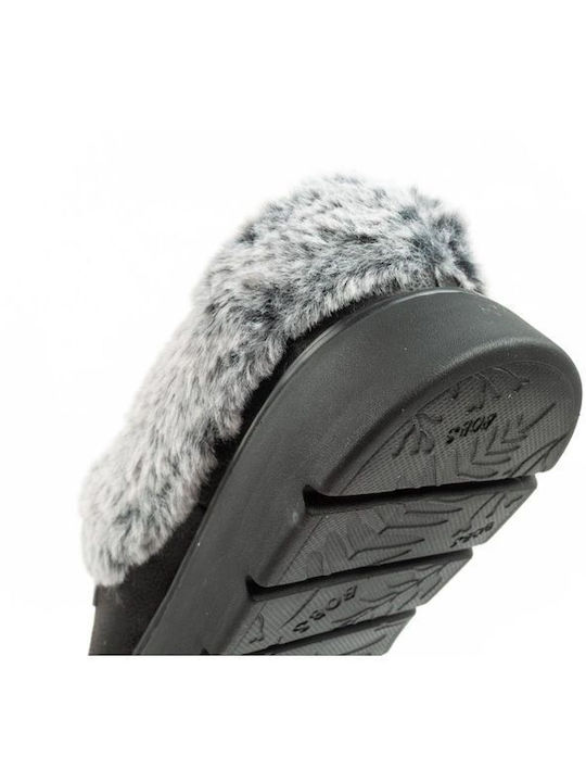 Cozy Blend Winter Women's Slippers Black