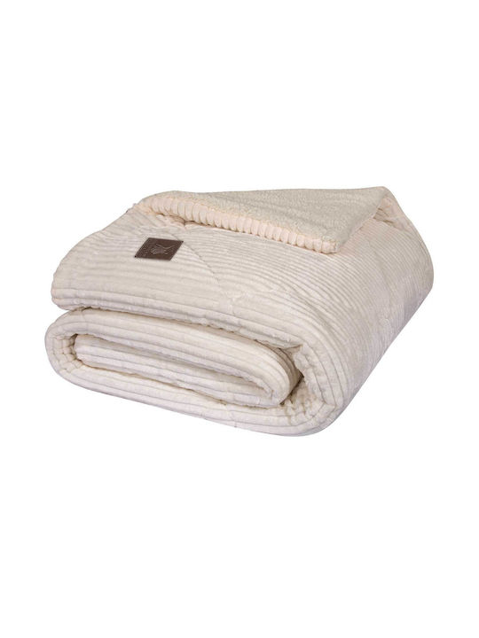 Greenwich Polo Club Duvet Cover Single 160x220cm 3427 Ecru 11.5 togs Togs