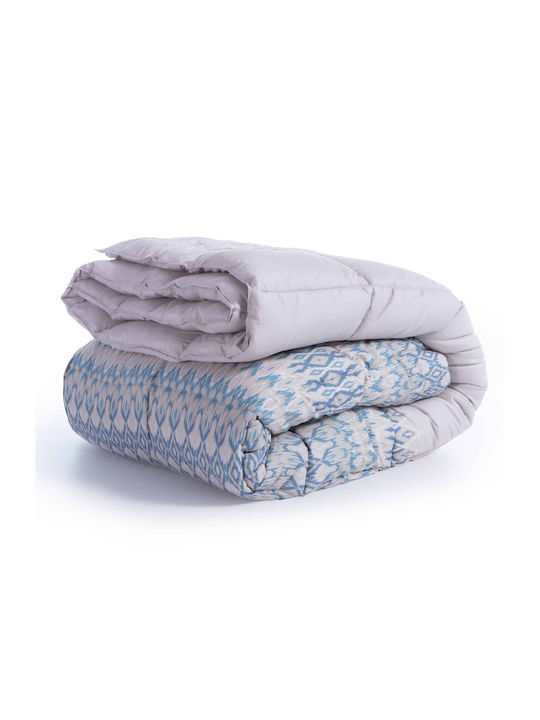 Nef-Nef Homeware Duvet Queen with Hollowfiber Filling 220x240cm Avion Beige 330 GSMGsm