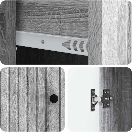 Μπουφές Ξύλινος με Συρτάρια 66x34.5x90cm Μπουφές Ξύλινος με Συρτάρια 66x34.5x90cm