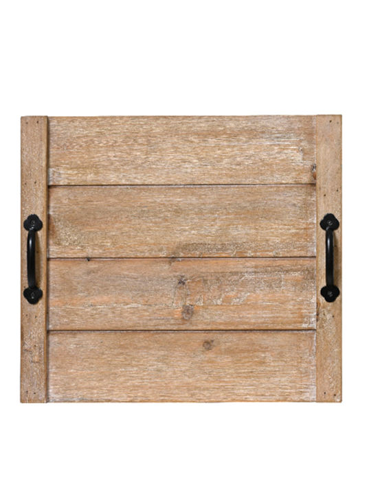 Kaemingk Ξύλινος Δίσκος Σερβιρίσματος 30x26x4cm