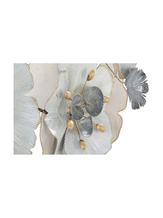 Mauro F Wall Decor Made of Metallic 119x8x60cm