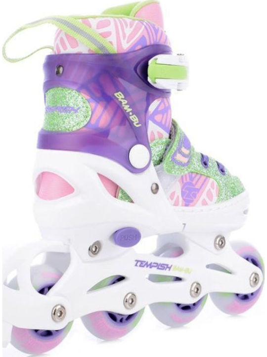 Tempish Flash Inline Einstellbare Rollers Lila Für Kinder