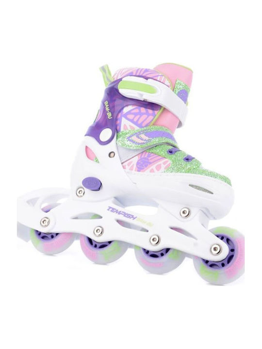Tempish Flash Inline Einstellbare Rollers Lila Für Kinder