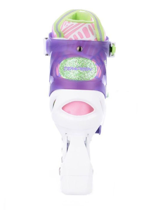 Tempish Flash Inline Einstellbare Rollers Lila Für Kinder