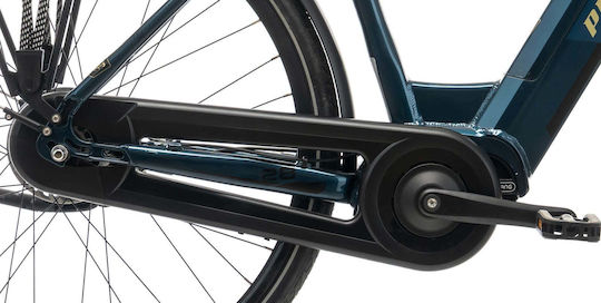 Bafang 28" Blau Elektrofahrrad Stadt