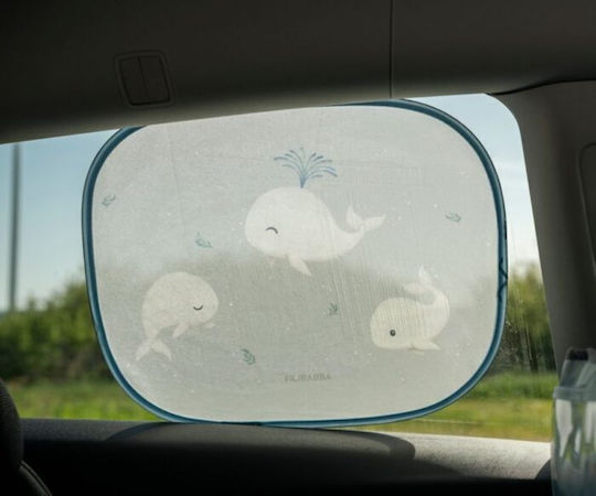 Filibabba Sun Shades Car 2pcs Christian’s Whale Tales 108.00637