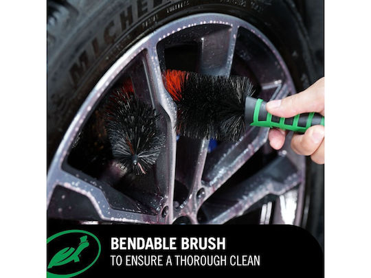 Turtle Wax Red Line Wheel Brush Βούρτσα Πλυσίματος Ζάντες Αυτοκινήτου 1831247