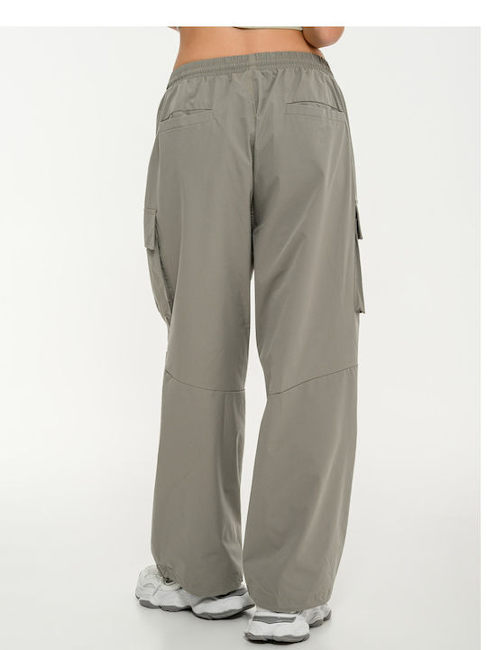 Women's Fabric Capri Trousers Sage
