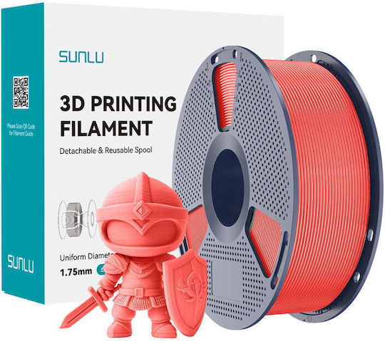 Sunlu PLA+ 3D Printer Filament Κόκκινο