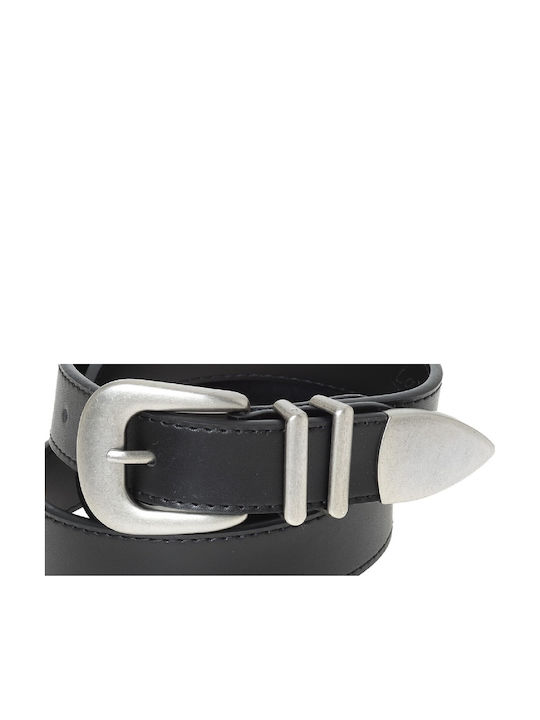 Leather Women's Belt Black