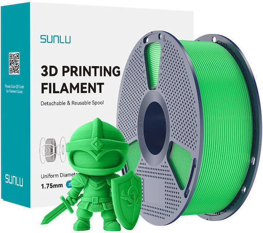 Sunlu PLA+ 3D Printer Filament Πράσινο