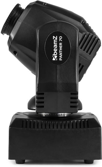 BeamZPro Φωτορυθμικό Spot LED DMX με Ρομποτική Κεφαλή Panther 70 IR RGBW