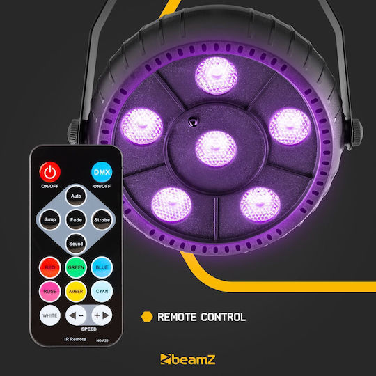 BeamZPro Φωτορυθμικό LED PAR PLP14 PartyPar UV