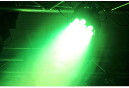 BeamZPro Bewegtes Licht LED DMX BT300 FlatPAR 12X 10W 6-IN-1 LEDS RGBWA / UV