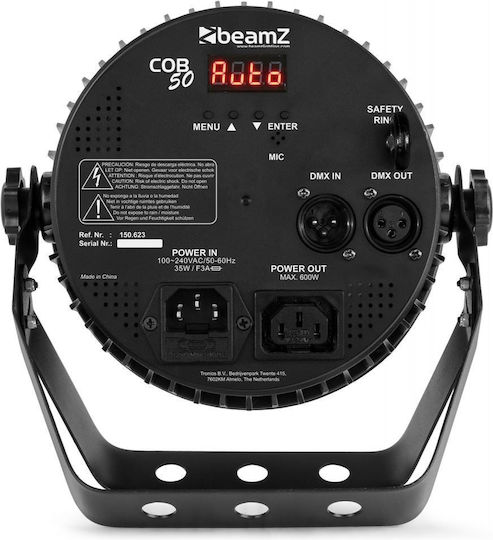 BeamZPro Προβολέας LED PAR COB50 RGBWA
