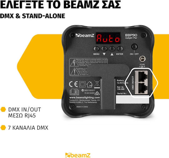 BeamZPro Bewegtes Licht LED PAR BBP90 RGB / UV