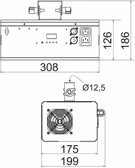Jb Systems Φωτορυθμικό LED DMX Delusion