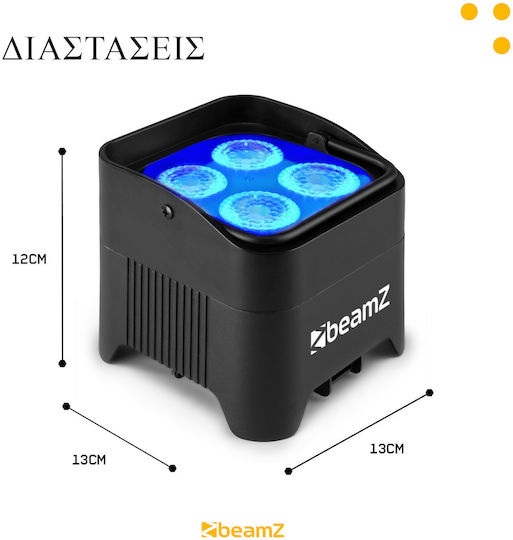 BeamZPro Φωτορυθμικό LED PAR BBP94W RGBWA / UV