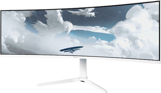 Arozzi Nova Ultrawide Curved Monitor 49" 5120x1440 165Hz Λευκό