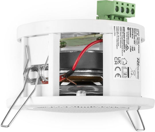 Power Dynamics CSBA3L Παθητικό Ηχείο Οροφής 30W (Τεμάχιο) Λευκό
