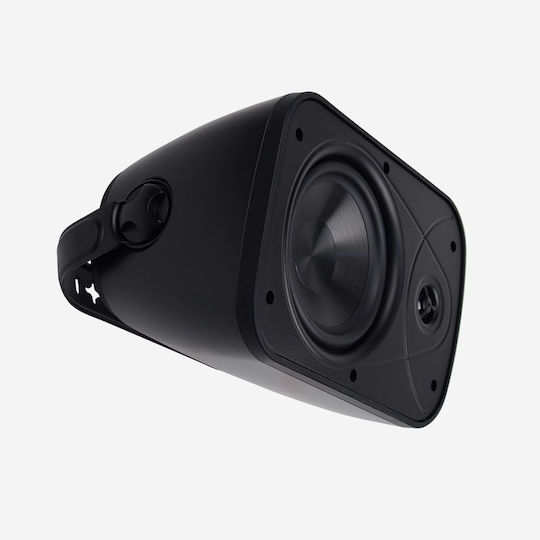 Audiophony ONDE660B Επιτοίχιο Ηχείο 60W (Τεμάχιο) Μαύρο