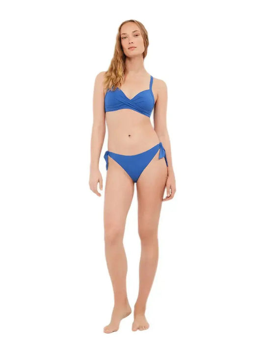 Bikinioberteile Mit Polsterung Blau