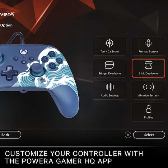 PowerA PowerA Verkabelter Controller für Xbox-Serie Aqua Wave
