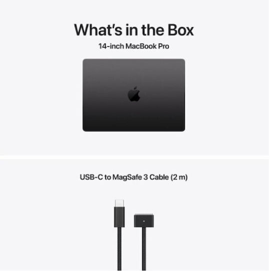 Apple MacBook Pro 14.2" Panou IPS Ecran Retina 120Hz M5 Pro 15 Nuclee 48GB 1TB SSD 16 Nuclee GPU Negru Spațial Tastatură Internațională Engleză