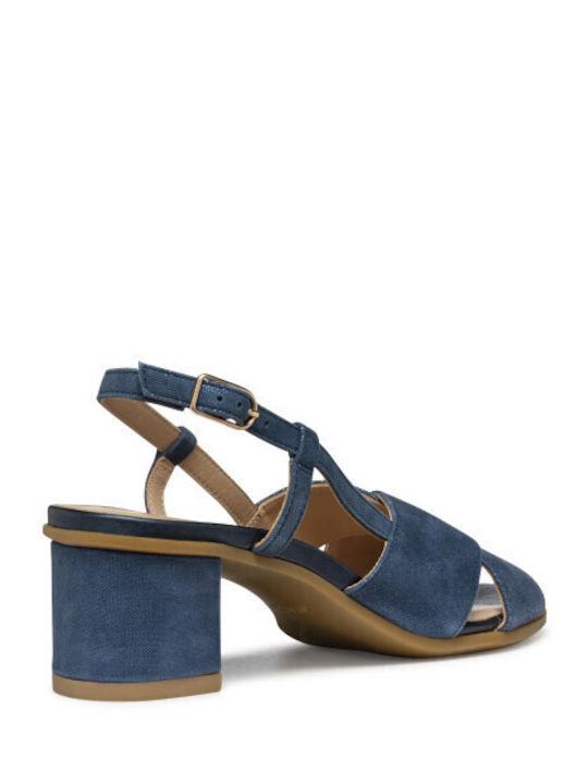 Geox Aurely Blue Sandals Geox Aurely Blue Sandals