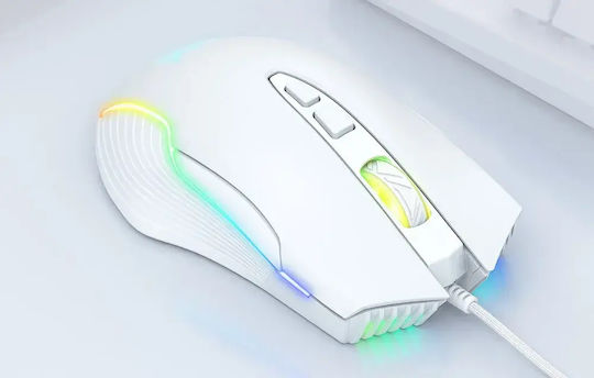 Onikuma CW905 RGB Gaming Mouse 64000 DPI White