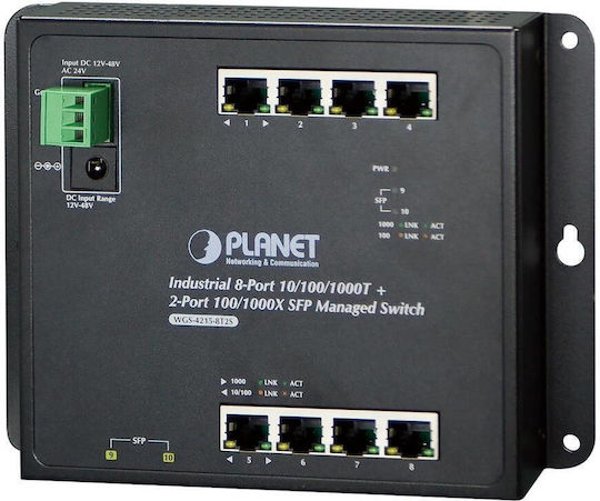 Planet IGS-500T-E Неуправляем L2 Switch с 5 Портове Гигабитови (1Gbps) Ethernet