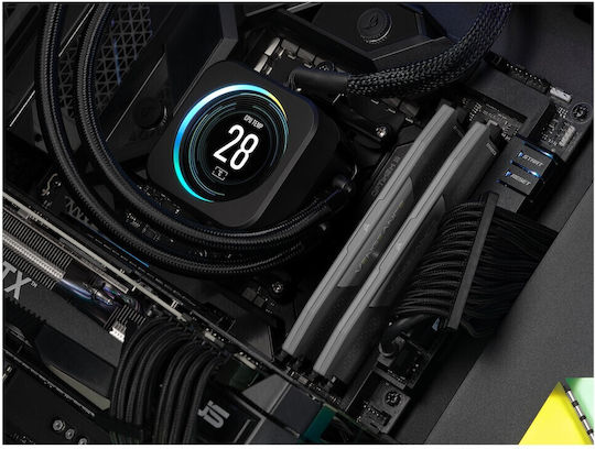 Corsair Vengeance DDR5 64GB RAM με 2x32GB Modules και Ταχύτητα 5600 για Desktop
