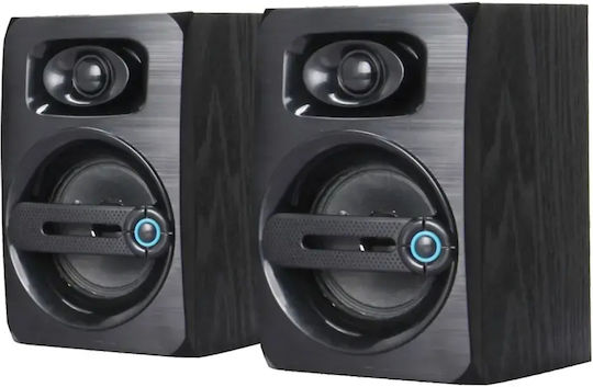 Tele FT-108 2.0 Speakers 6W Brown