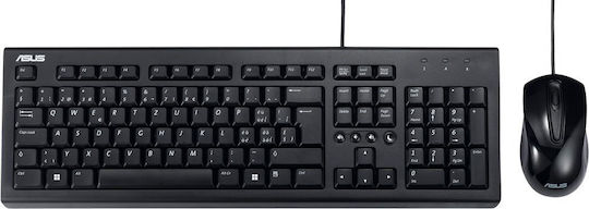 Asus U2000 Σετ Πληκτρολόγιο & Ποντίκι Ελληνικό