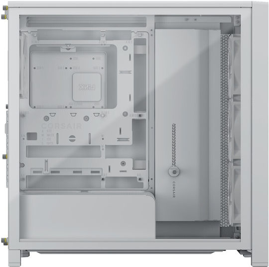 Corsair FRAME 4000D WOOD RS Gaming Midi Tower Κουτί Υπολογιστή με Πλαϊνό Παράθυρο White/Oak